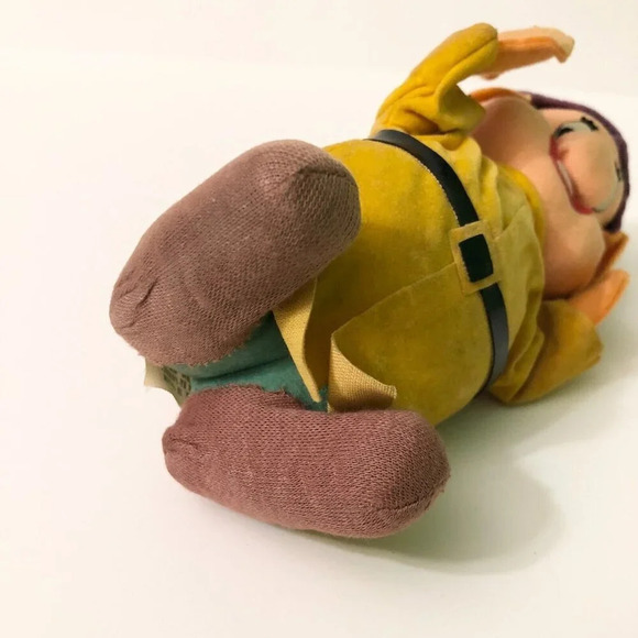 Vtg 1967 Gund Gunderful Creation Disney Snow White Dwarf Dopey Japan - Picture 8 of 13